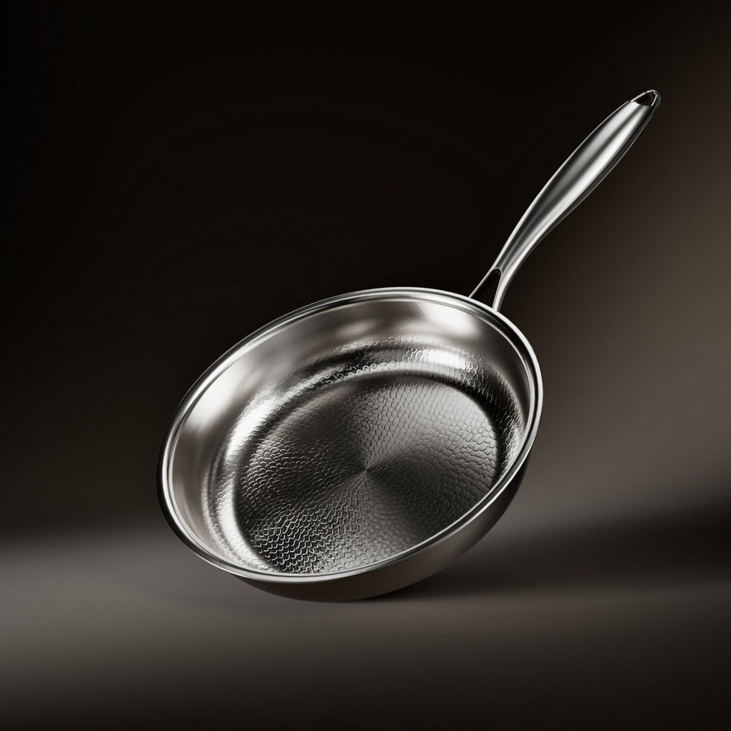 Hammered Titanium Pan